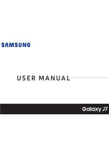 Samsung Galaxy J7 - 2018 manual. Camera Instructions.